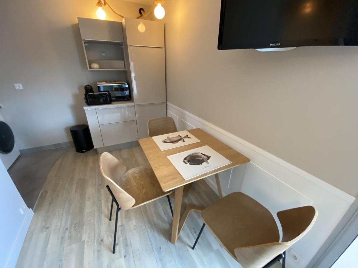 Studio Neuf En Front De Mer Avec Terrasse Et Parking, Ideal Pour 3 Personnes - Fr-1-474-147 アルカション エクステリア 写真